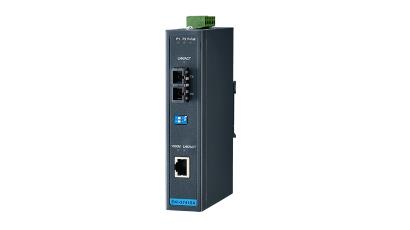 加固型媒体转换器，1000Mbps，多模850nm，SC